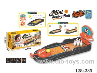 Mini bowling tabletop game