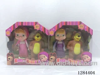 6-inch Solid-Body Martha Dolls and Bears