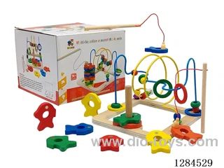 Wooden Multi-Functional Fishing Bead Stringing Set