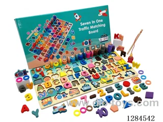 Wooden 7-in-1 Traffic Counting Board