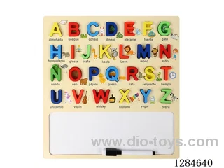 Wooden Spanish Learning Board/Writing Board