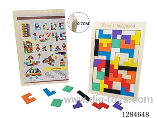 Wooden Tetris Block Puzzle 08