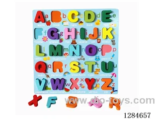 Wooden Alphabet Learning Board