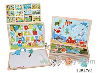 Wooden Magnetic Cognitive Puzzle