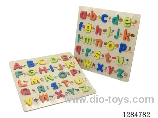 Wooden Alphabet Learning Board - English