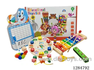 Wooden Educational Toy Set - 7PCS Set