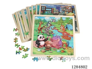Wooden Educational Puzzle (100 PCS) - Various Styles