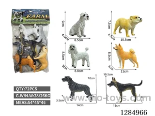 6PCS set of dogs