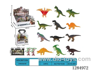 Small Dinosaurs (12 Varieties) + Accessories (6 Boxes)