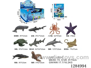 Small Marine Animals Blind Bags 60-PCS Display Box Set