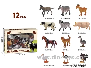Farm Animals (12 Varieties) Small Window Box