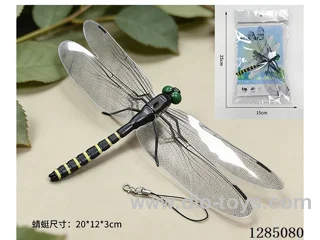 Large Dragonflies with Transparent Wings in OPP Card-Top Bags