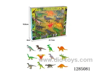 Small Dinosaurs 12PCS Set in Window Box