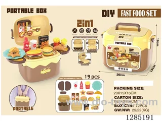 19-PCS Fast Food Storage Box Set