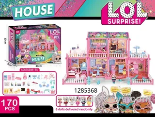 DIY Surprise Doll Castle