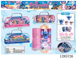 Stitch Double-Layer Capsule – (One Small Figure)
