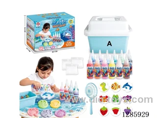 Water Spirits Magic DIY 30-Piece Set (A: Blue, B: Pink) Assortment