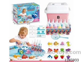 Water Spirit Magic DIY 30-Piece Set (A Blue, B Pink) Assortment