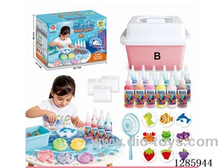 Water Spirit Magic DIY 30-Piece Set (A: Blue, B: Pink) Assorted