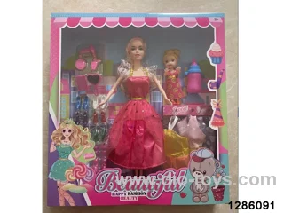 11.5 inch barbie in window box