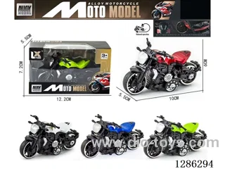 1:18 pull back alloy motorcycles