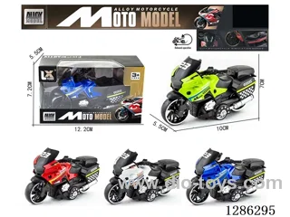1:18 pull back alloy motorcycles