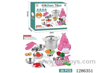 36PCS Stainless Steel Tableware Set