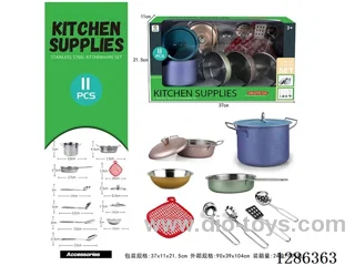 11PCS Stainless Steel Tableware Set