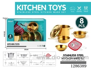 8PCS Stainless Steel Tableware Set