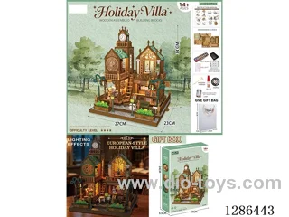 Holiday Villa DIY Assembly Toys