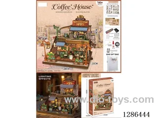 Coffee House DIY Assembly Toys