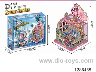 DIY Zootopia Miniature Scene 3D Puzzle 35 PCS