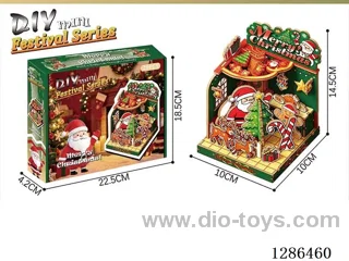 DIY Christmas Miniature Scene 3D Puzzle 39 PCS