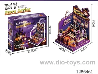 DIY Halloween Miniature Scene 3D Puzzle 53 PCS