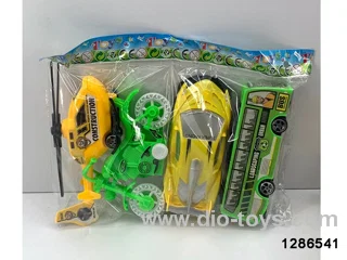 pull back toys sets in OPP  bag