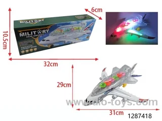 B/O plane with light/music