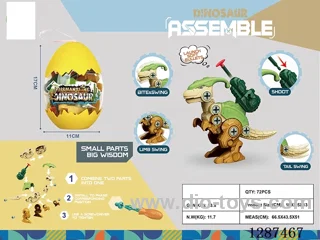 Dinosaur assembly toys