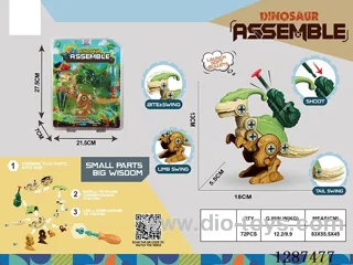 Dinosaur assembly toys