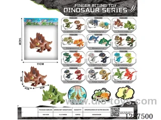 Hand-biting dinosaur