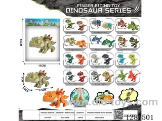 Hand-biting dinosaur