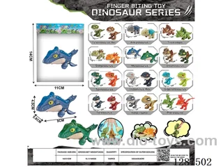 Hand-biting dinosaur