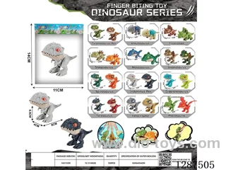 Hand-biting dinosaur