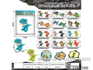 Hand-biting dinosaur