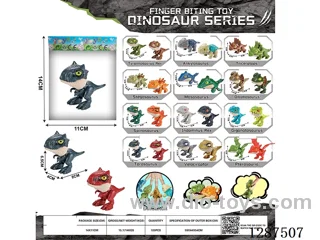 Hand-biting dinosaur
