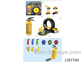 Fire Extinguisher Tire + 4 AB Cars
