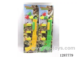 Soft Bullet Ping Pong Ball Gun Set