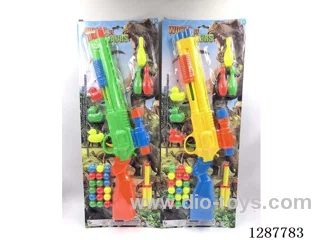 Soft Bullet Ping Pong Ball Gun Set