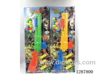 Soft Bullet Ping Pong Ball Gun Set