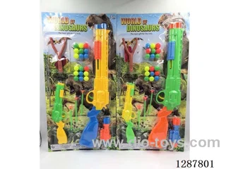 Soft Bullet Ping Pong Ball Gun Set