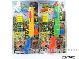 Soft Bullet Ping Pong Ball Gun Set